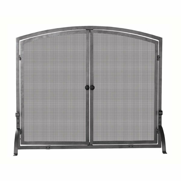 Grilltown Single Panel Olde World Iron Screen With Doors Medium GR707200